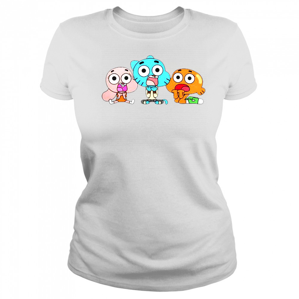 Gumball Darwin Anais Cartoon T-Shirt Women's T-shirt