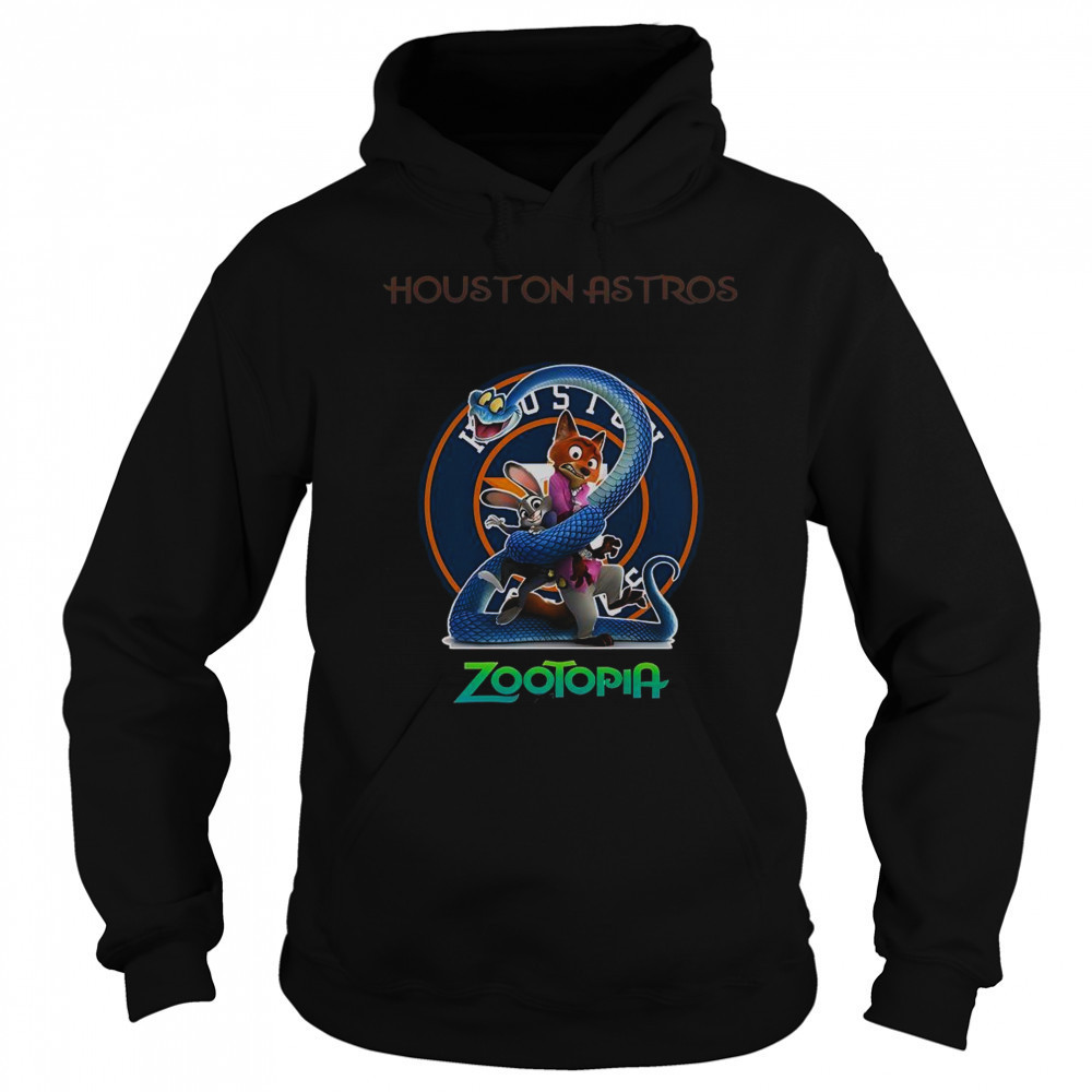 Houston Astros Zootopia 2 T-Shirt Hoodie