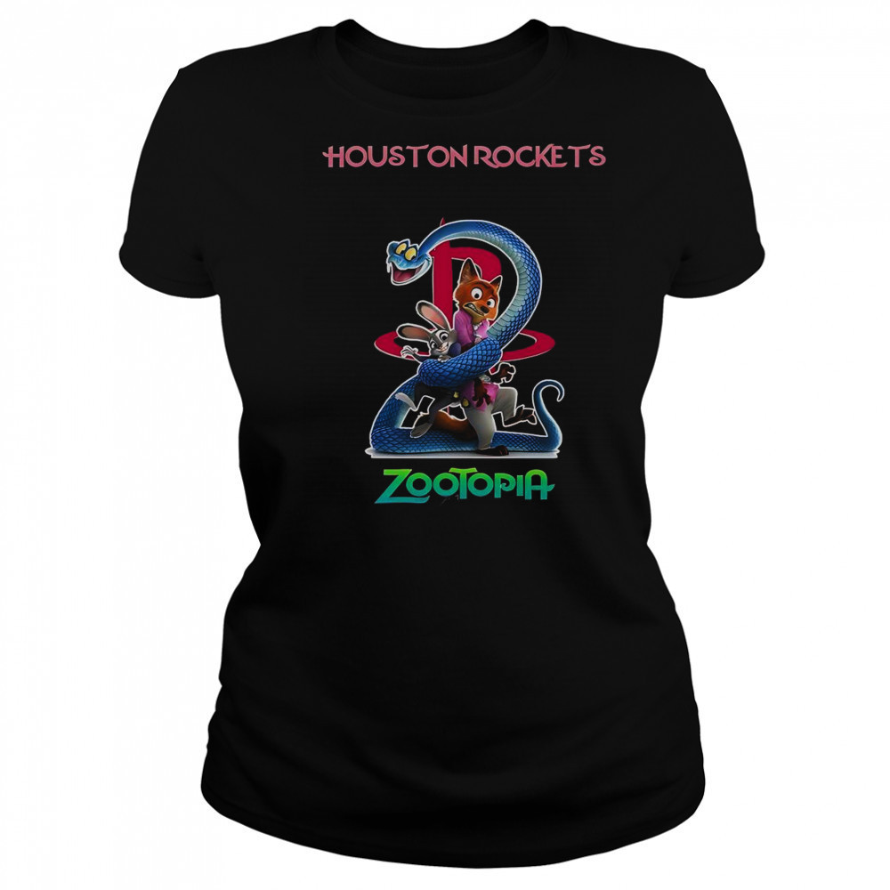 Houston Rockets Zootopia 2 T-Shirt Women's T-shirt