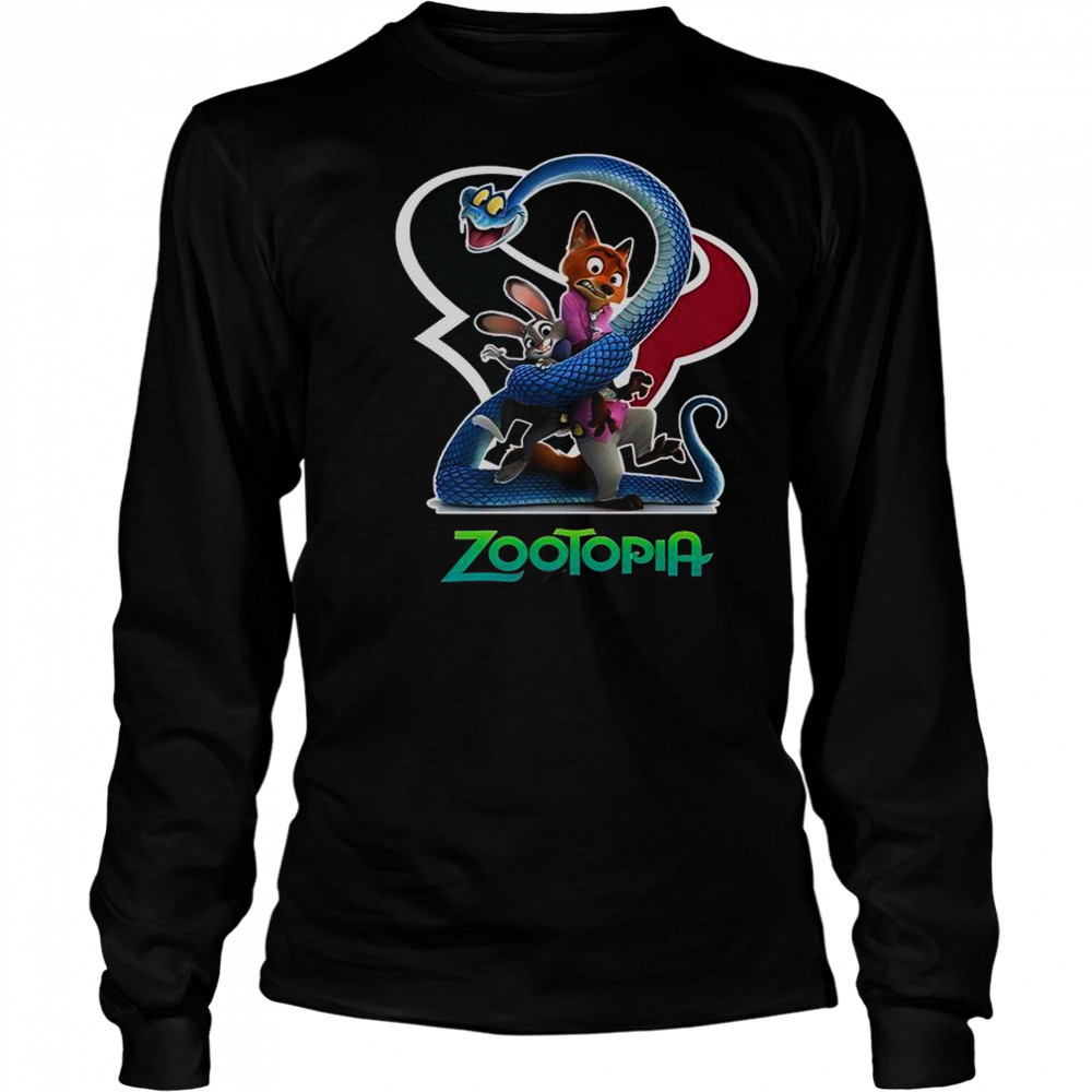 Houston Texans Zootopia 2 T-Shirt Long Sleeved