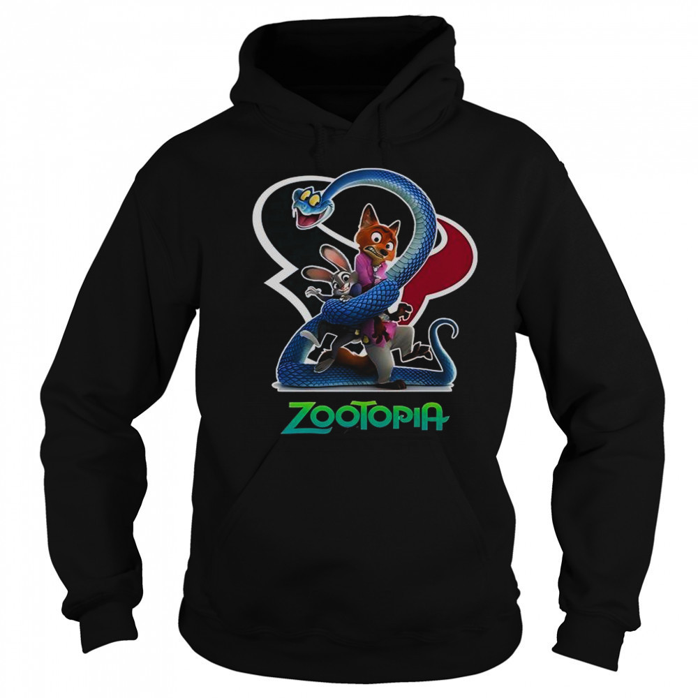 Houston Texans Zootopia 2 T-Shirt Hoodie