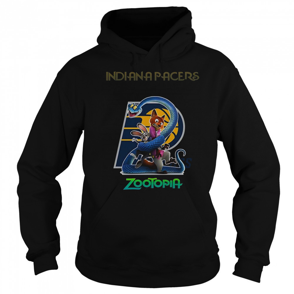 Indiana Pacers Zootopia 2 T-Shirt Hoodie
