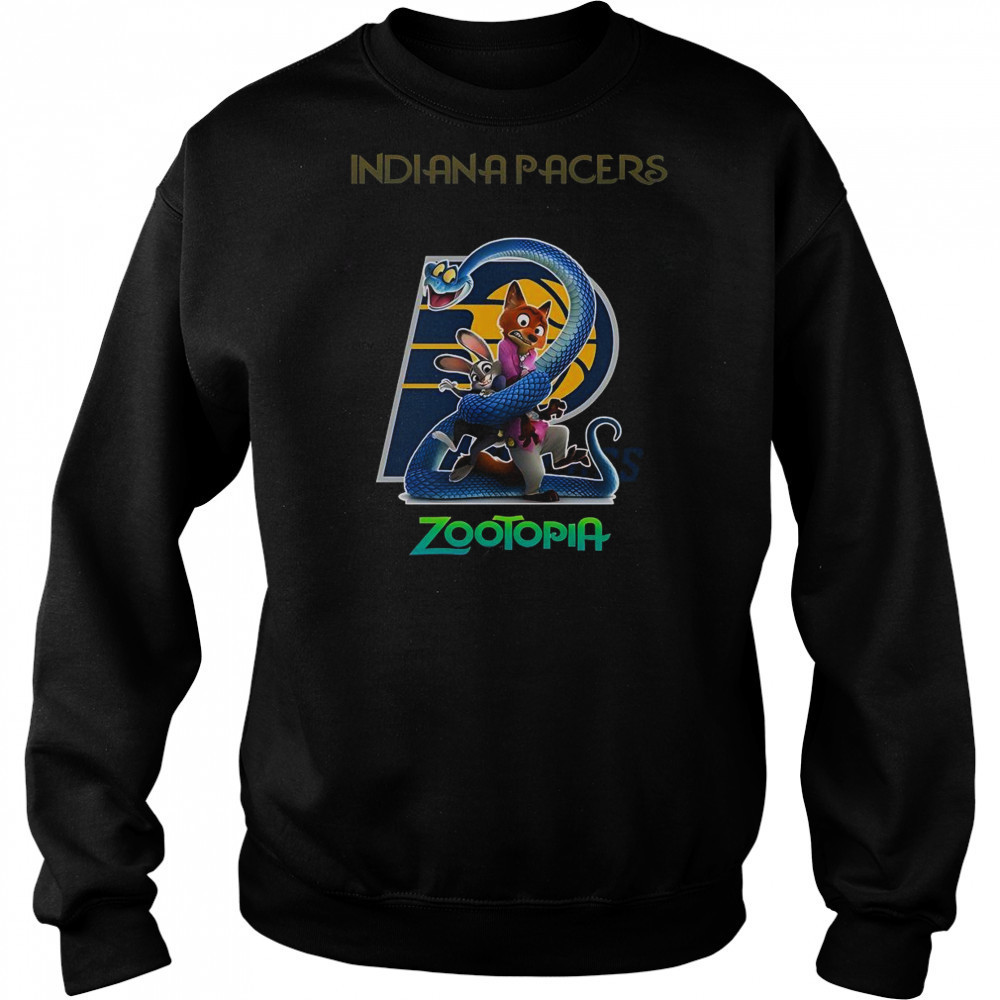Indiana Pacers Zootopia 2 T-Shirt Sweatshirt