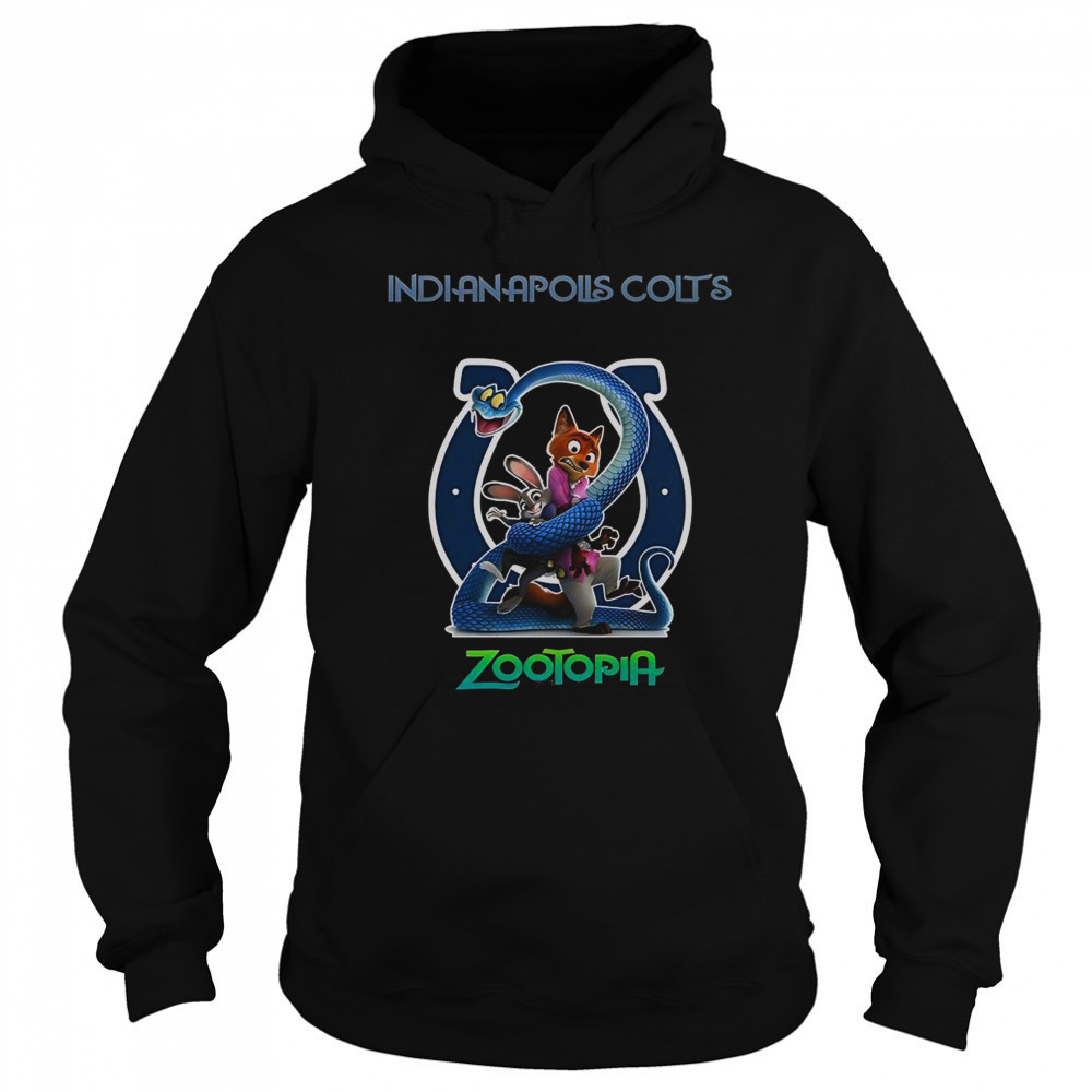 Indianapolis Colts Zootopia 2 T-Shirt Hoodie