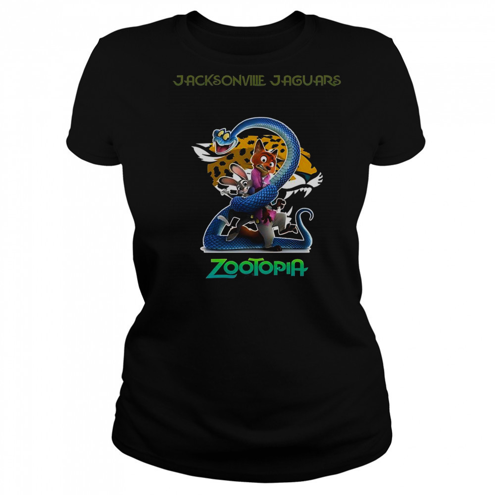 Jacksonville Jaguars Zootopia 2 T-Shirt Women's T-shirt