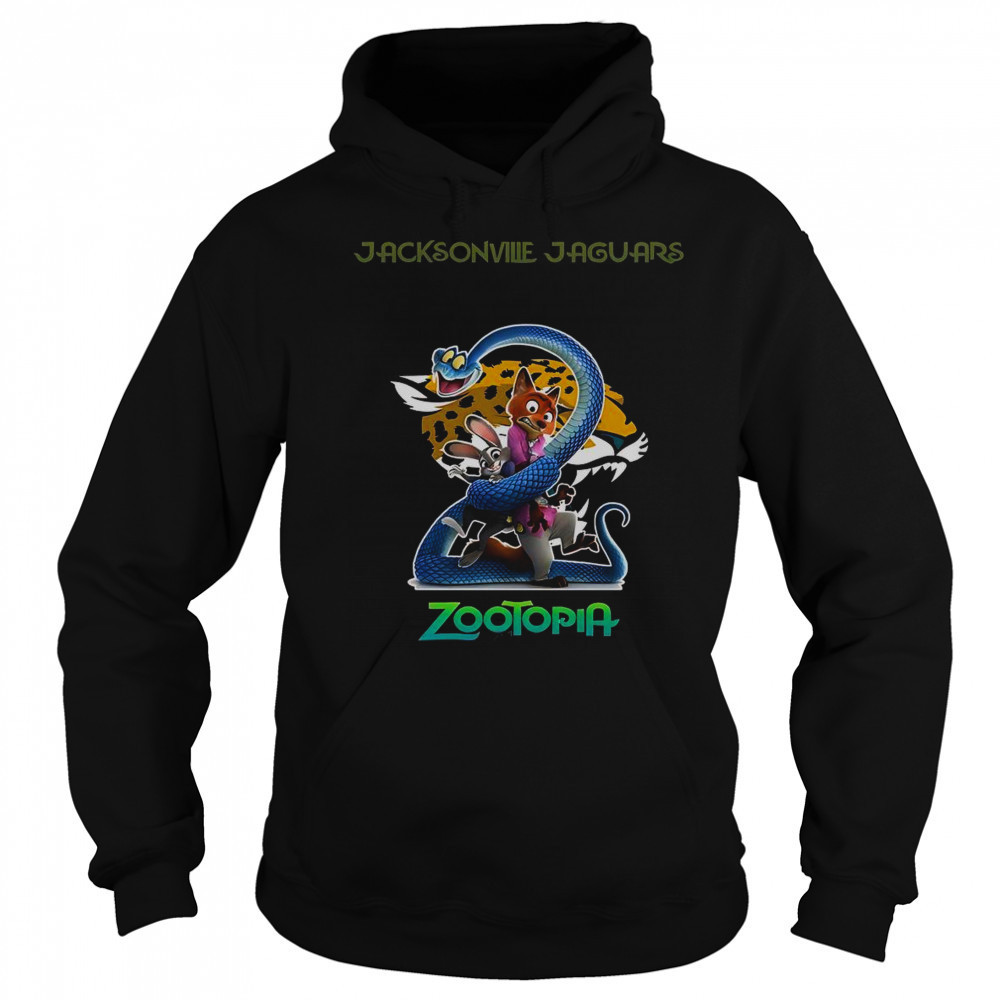Jacksonville Jaguars Zootopia 2 T-Shirt Hoodie