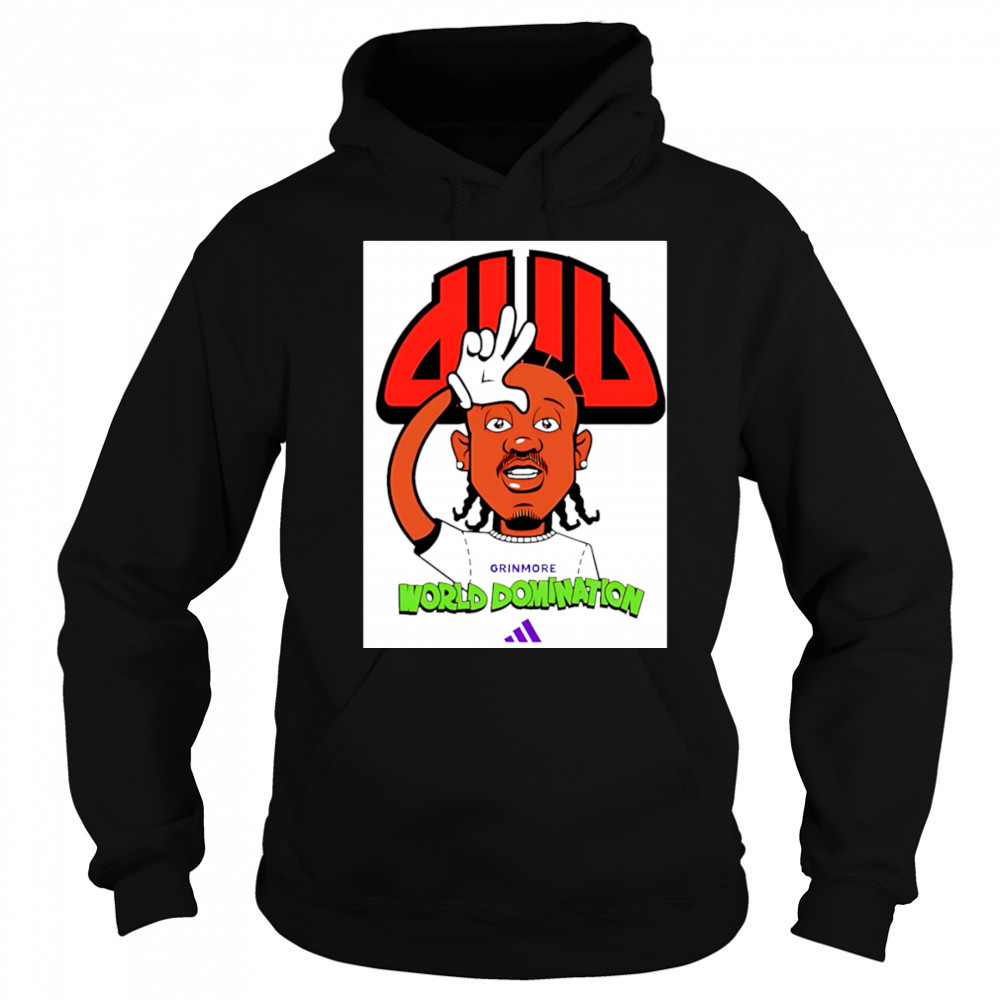 Jdub World Domination grinmore shirt Hoodie