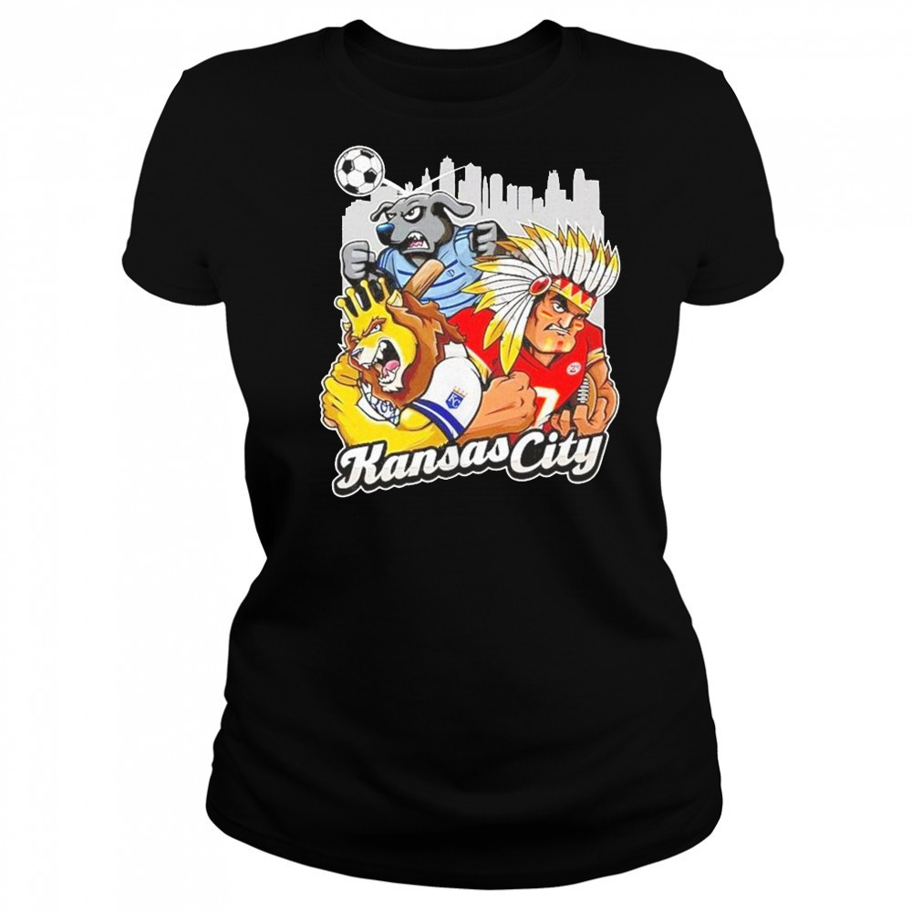 Kansas City Sports Team Mascot 2025 Shirt Women's T-shirt