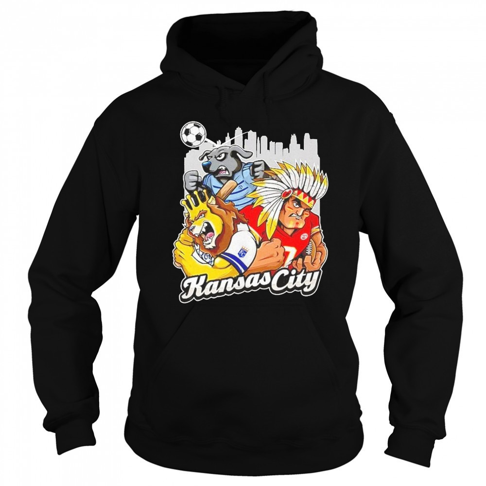 Kansas City Sports Team Mascot 2025 Shirt Hoodie