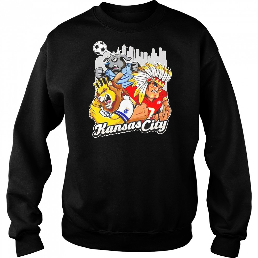 Kansas City Sports Team Mascot 2025 Shirt Sweatshirt