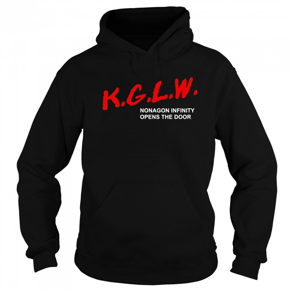 KGLW nonagon infinity opens the door shirt Hoodie