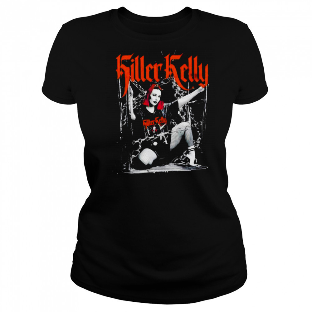 Killer Kelly chained graphic shirt Women's T-shirt