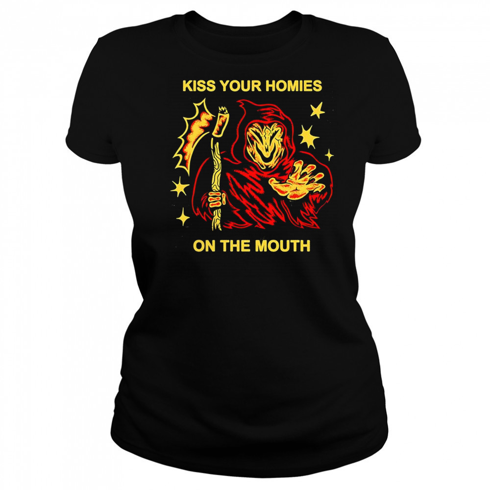 Kiss your homies on the mouth shirt Women's T-shirt