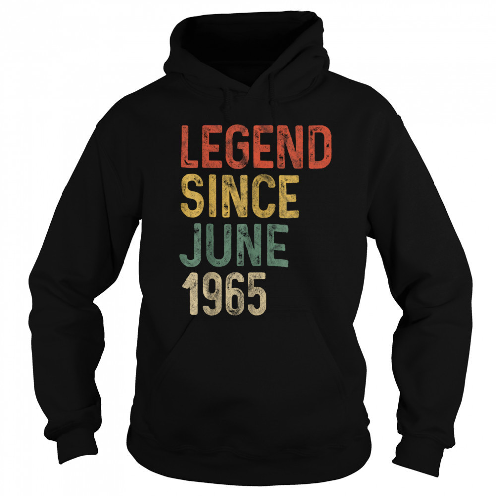 Legend 1965 60th Birthday Gifts for Men Women 60 Year Old T Shirt Hoodie