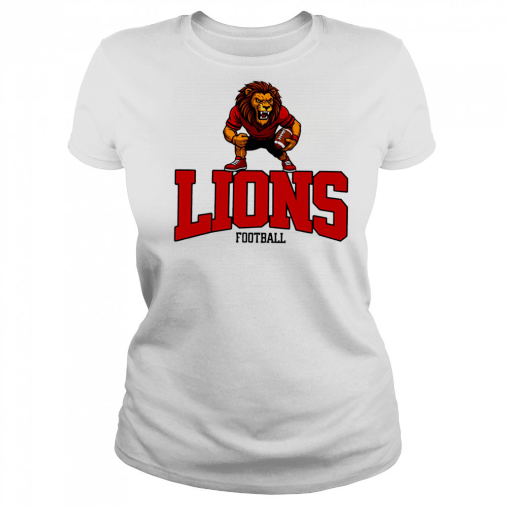 Lions Football Mascot Classic shirt Women's T-shirt