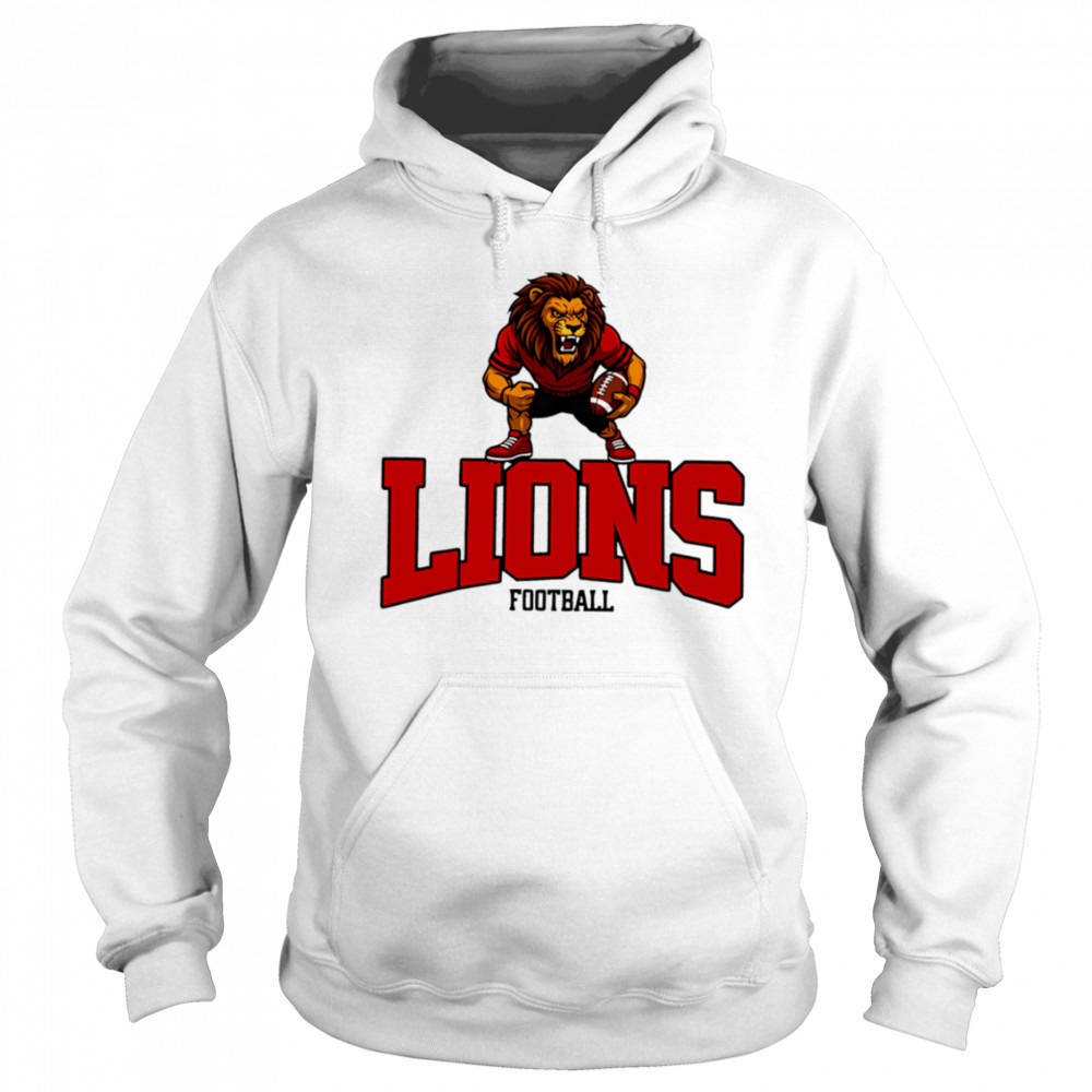 Lions Football Mascot Classic shirt Hoodie