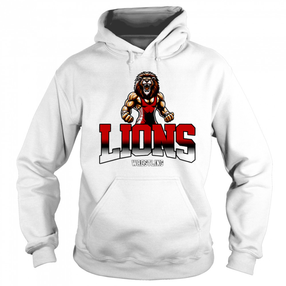 Lions Wrestling Mascot Classic shirt Hoodie