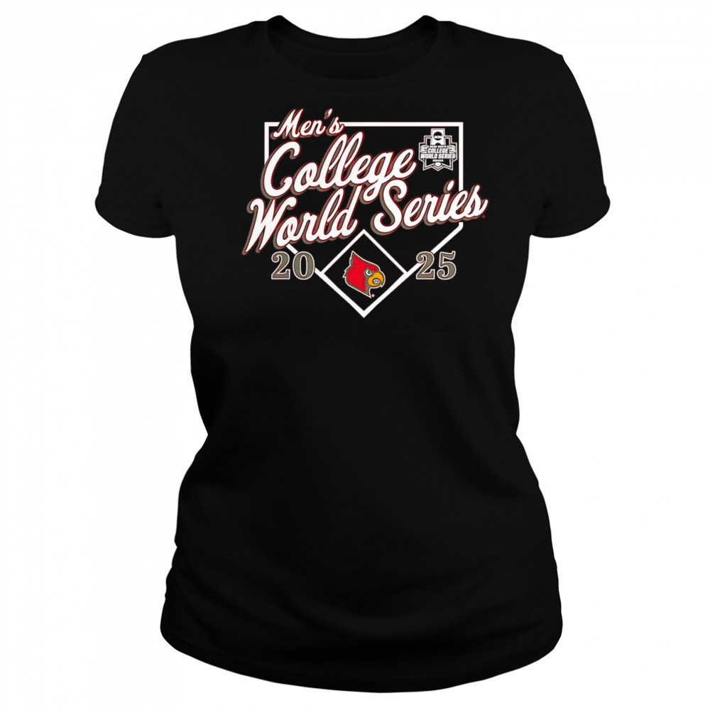 Louisville Cardinals 2025 NCAA Baseball World Series Bullpen Ace shirt Women's T-shirt