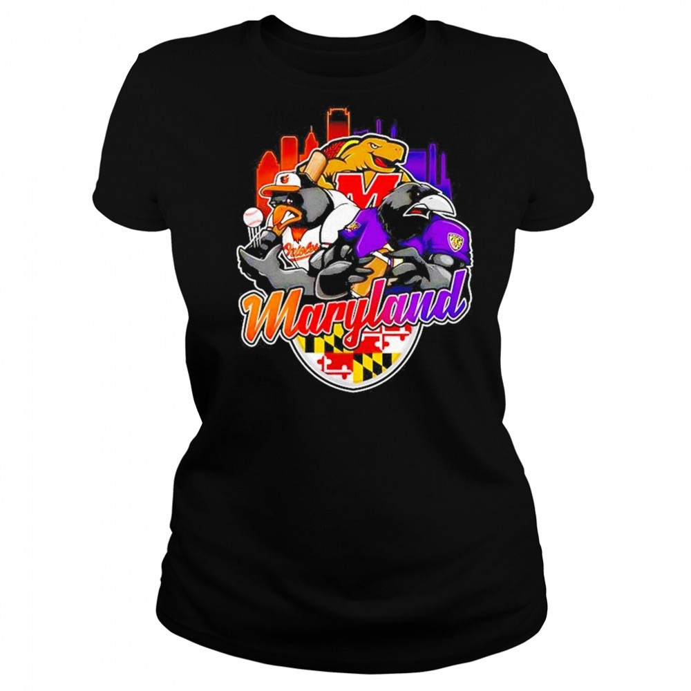Maryland Sports Team Mascot 2025 Shirt Women's T-shirt