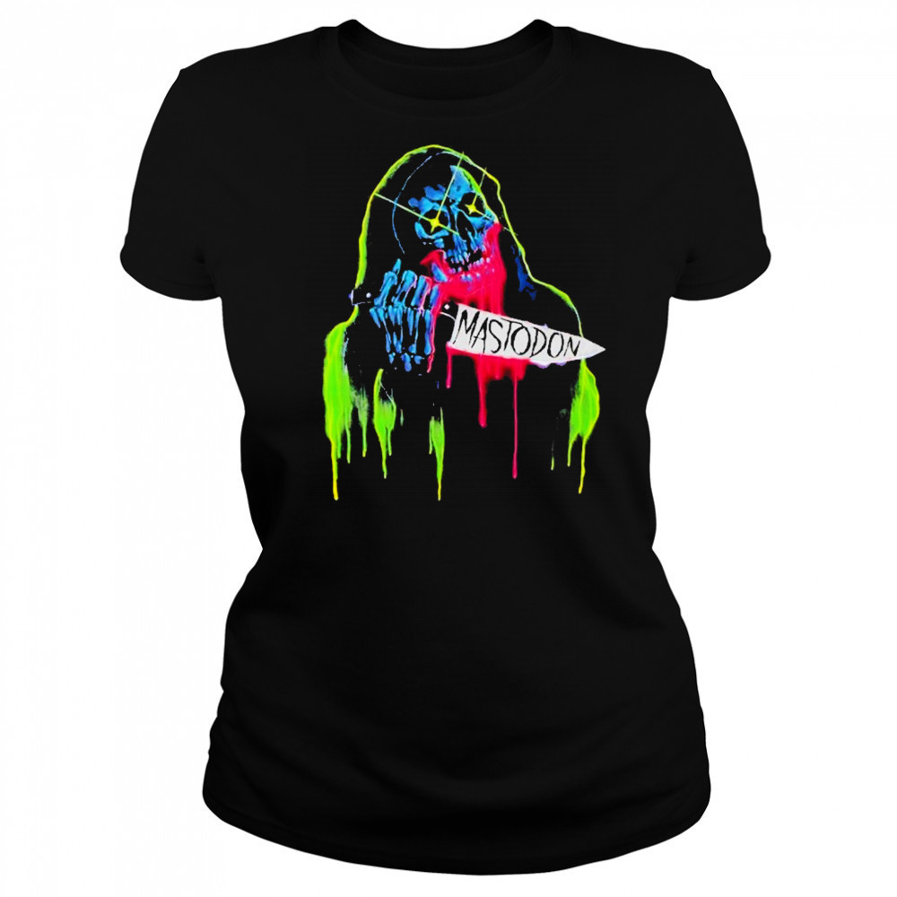 Mastodon Knife Skull Reaper T-Shirt Women's T-shirt