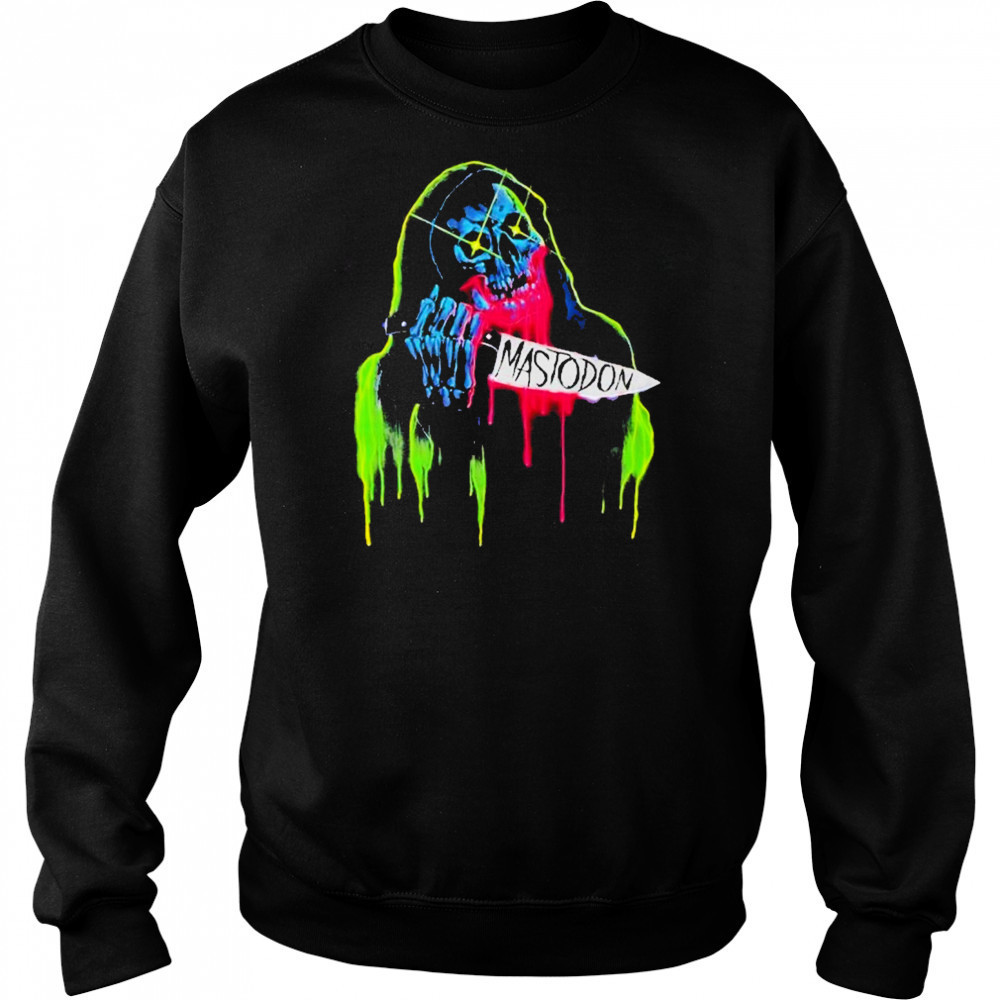 Mastodon Knife Skull Reaper T-Shirt Sweatshirt