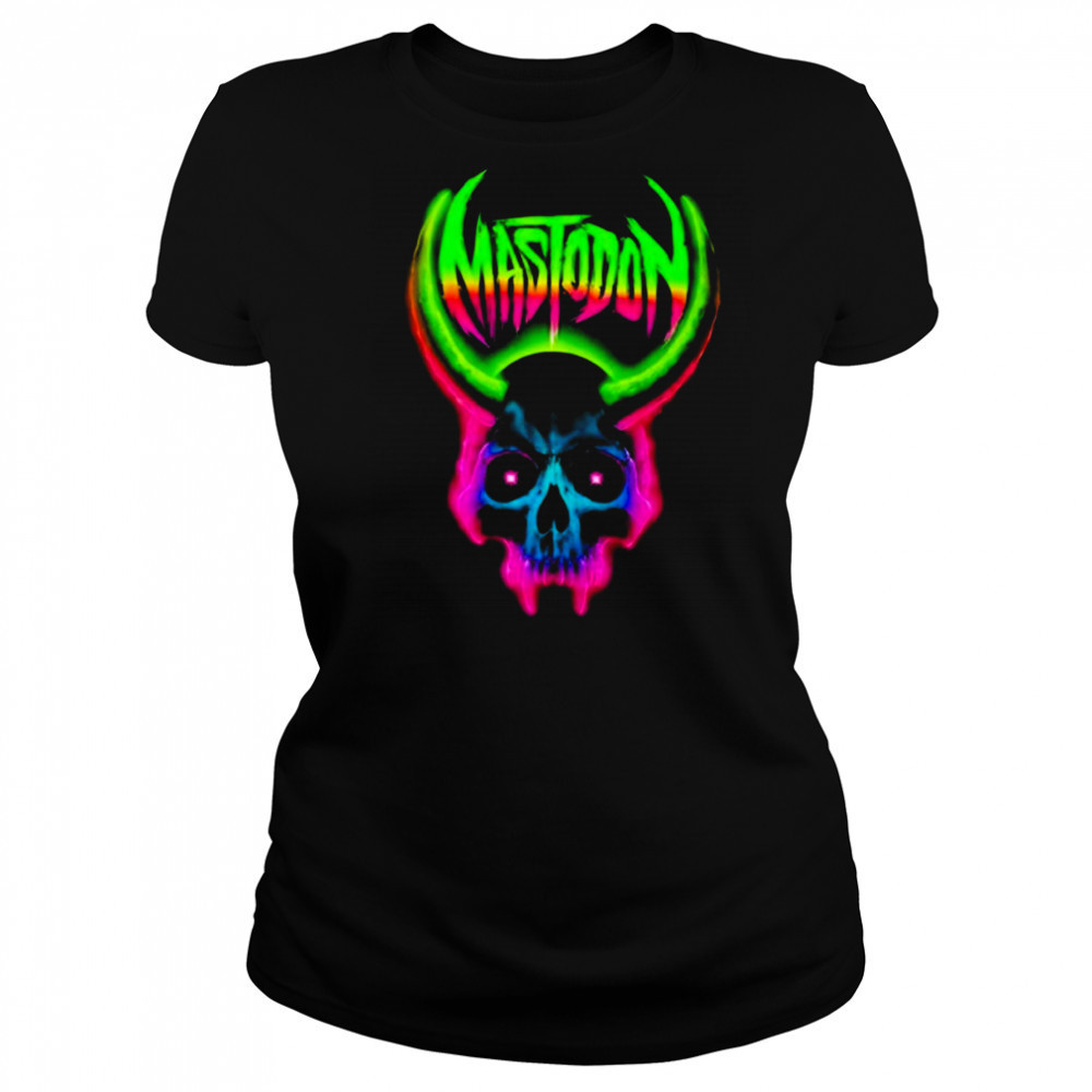Mastodon Neon Skull X Chad James Keith Shirt Women's T-shirt