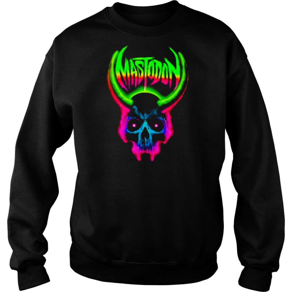 Mastodon Neon Skull X Chad James Keith Shirt Sweatshirt