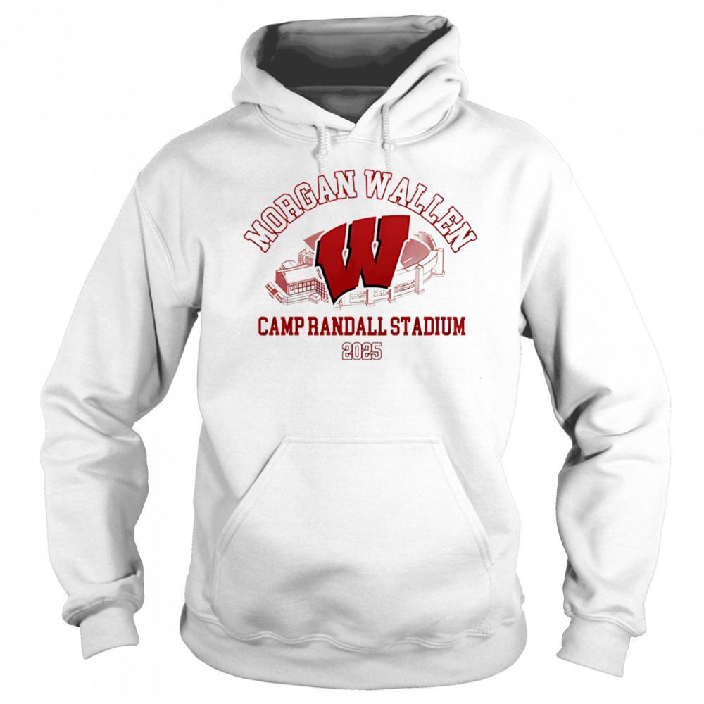 Morgan Wallen x Wisconsin Badgers Camp Randall Stadium 2025 shirt Hoodie
