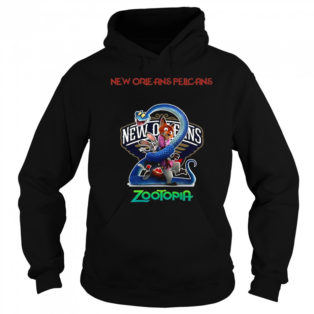 New Orleans Pelicans Zootopia 2 T-Shirt Hoodie