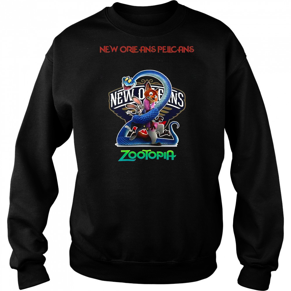New Orleans Pelicans Zootopia 2 T-Shirt Sweatshirt