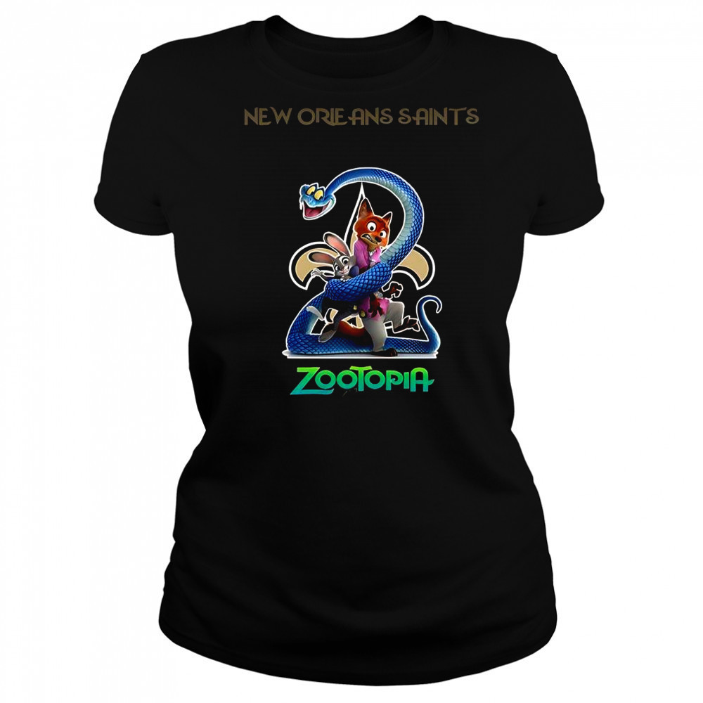 New Orleans Saints Zootopia 2 T-Shirt Women's T-shirt