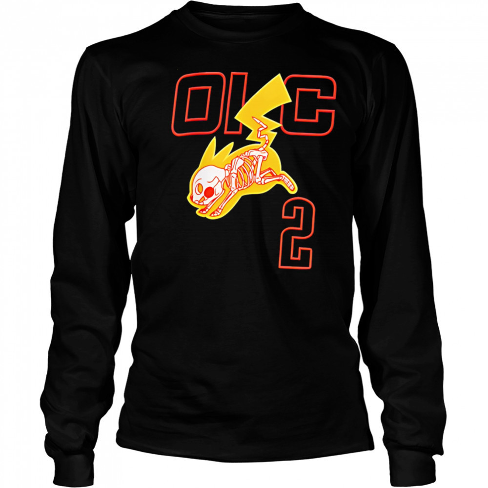 OKC x X-ray Pikachu shirt Long Sleeved