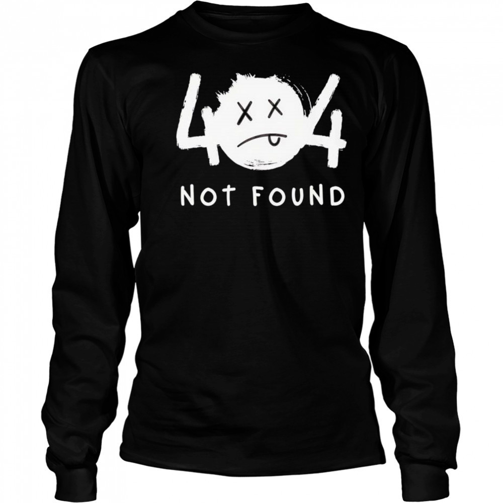 404 Not Found Programmer shirt Long Sleeved