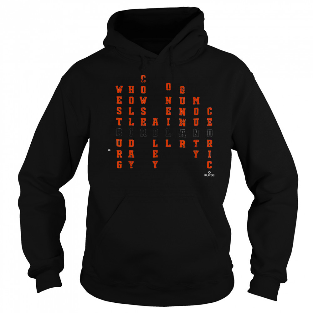 Acrostic Gunnar Henderson Birdland Baltimore Baseball MLBPA T Shirt Hoodie