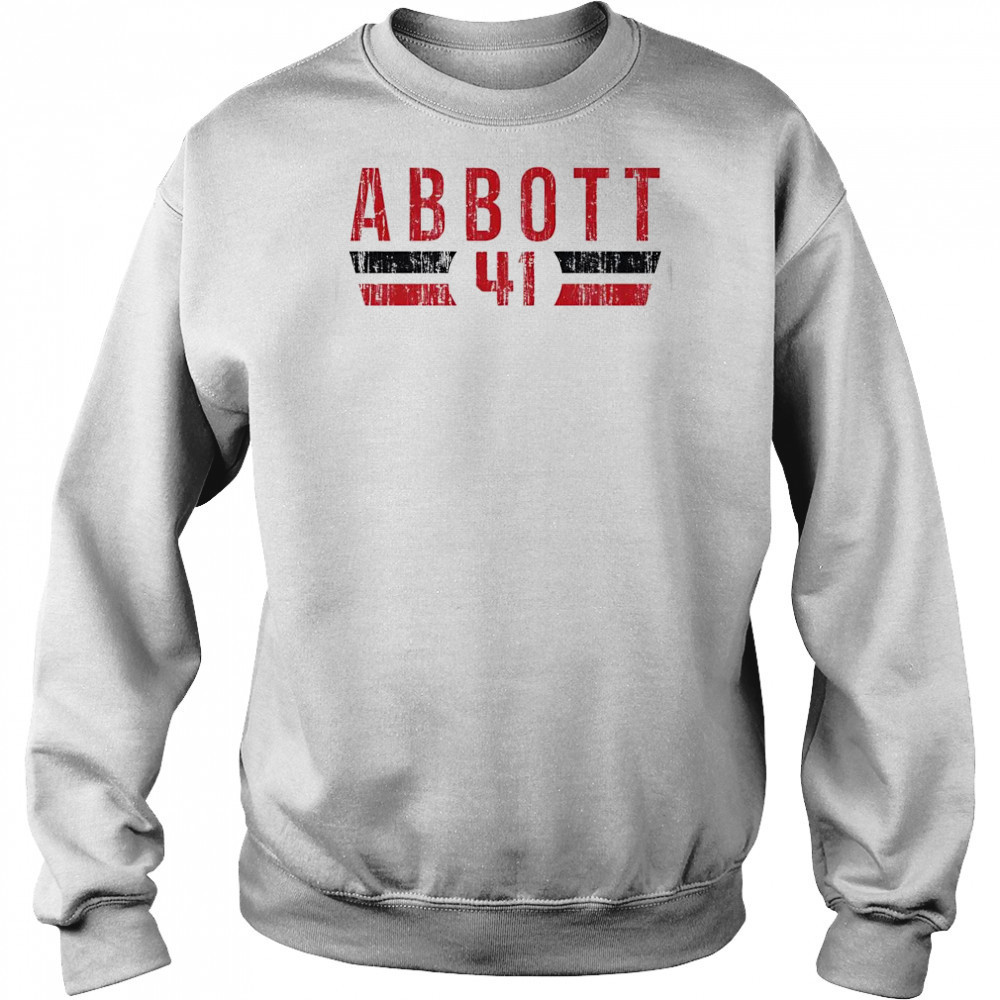 Andrew Abbott 41 Cincinnati Font vintage shirt Sweatshirt