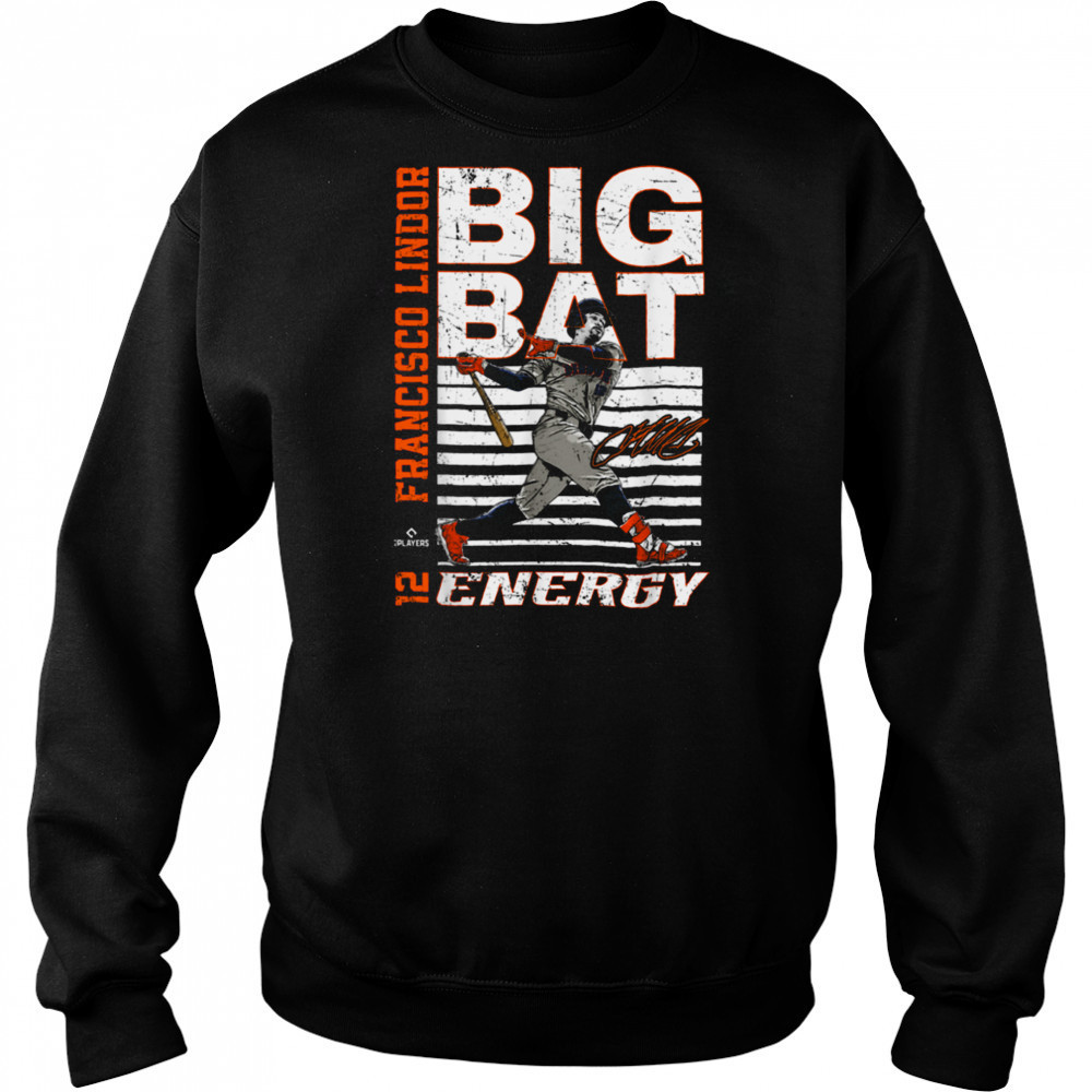 Big Bat Energy Francisco Lindor New York Baseball MLBPA T Shirt Sweatshirt