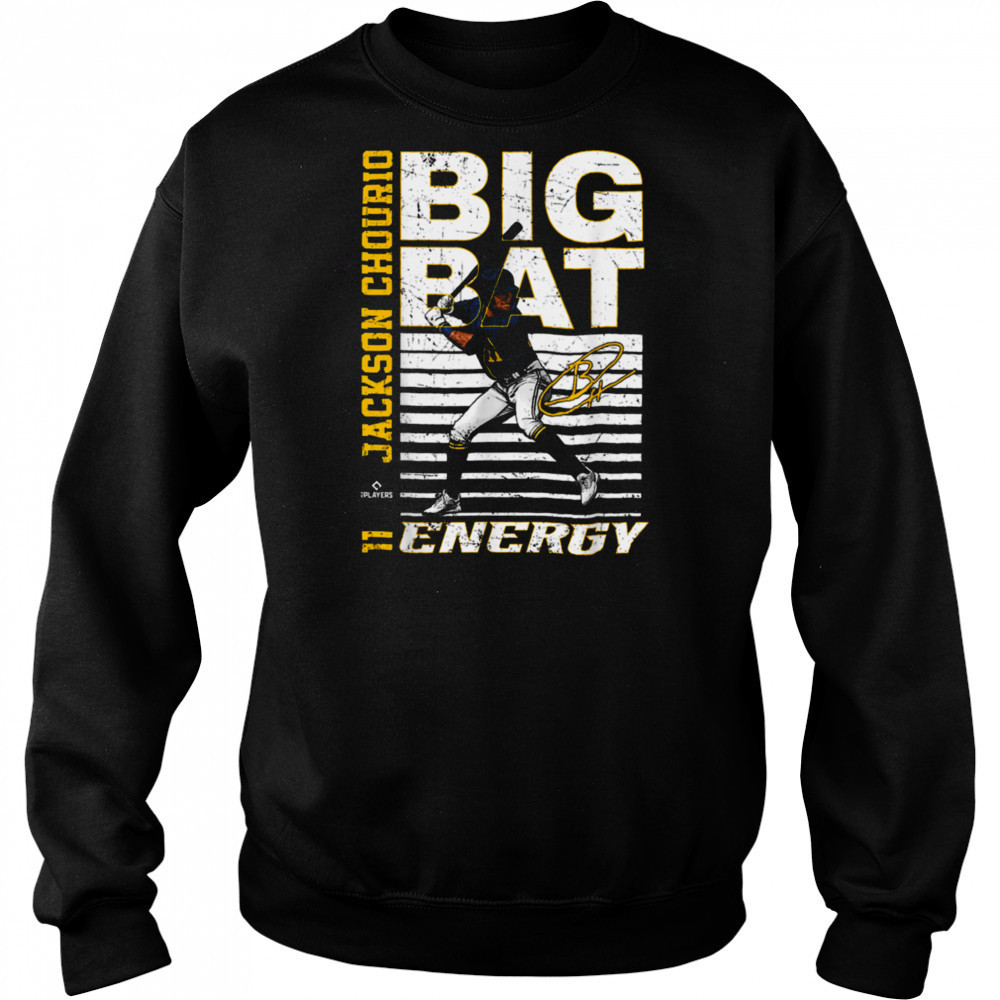 Big Bat Energy Jackson Chourio Milwaukee Baseball MLBPA T Shirt Sweatshirt