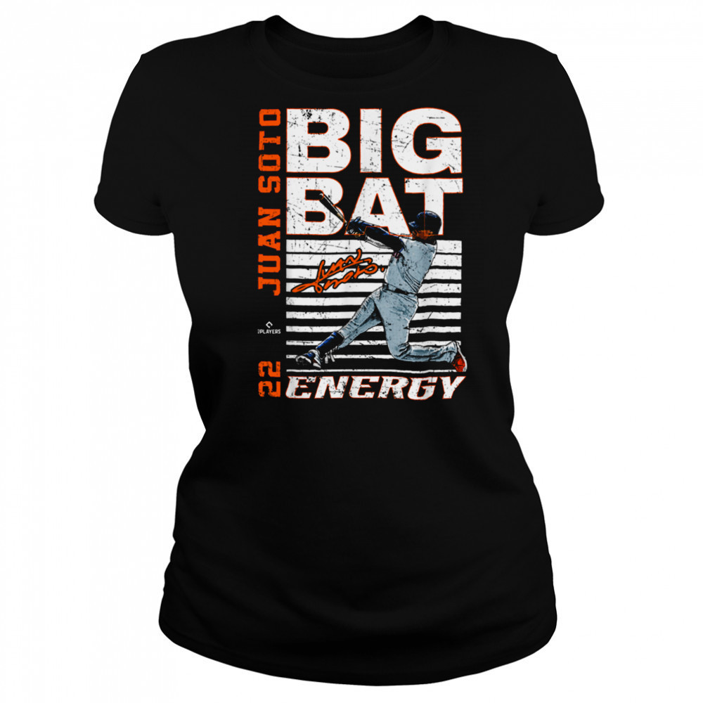 Big Bat Energy Juan Soto New York Baseball MLBPA T Shirt Women's T-shirt