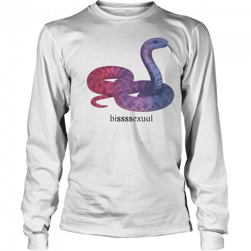 Bissssexual snake shirt Long Sleeved