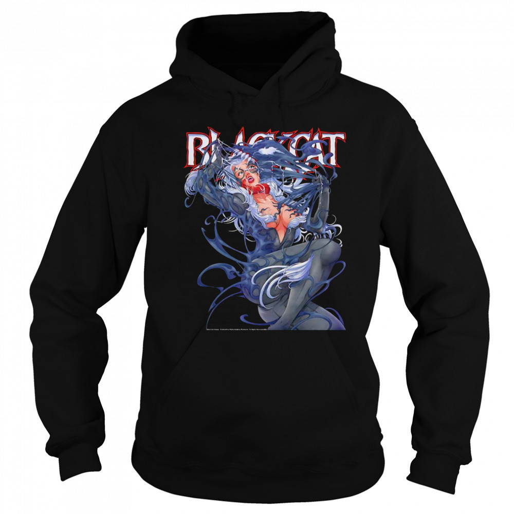 Black Cat Venom shirt Hoodie