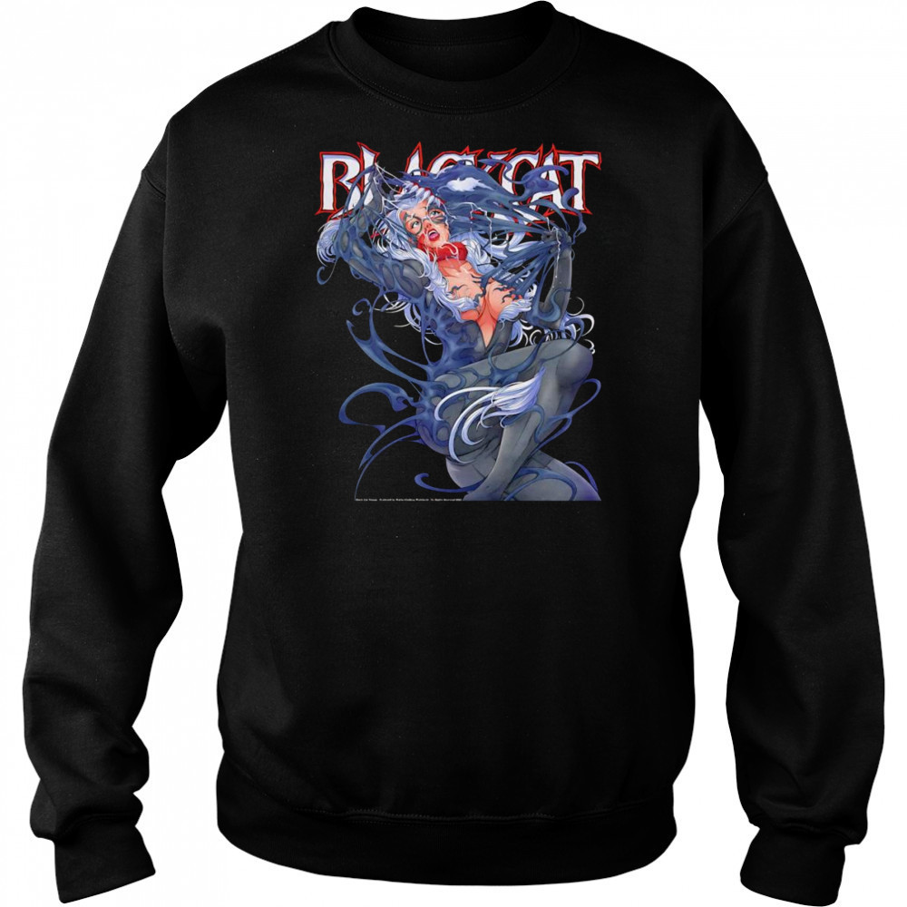 Black Cat Venom shirt Sweatshirt