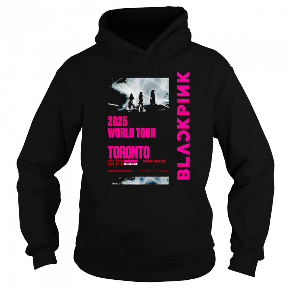 Blackpink 2025 World Tour Toronto Blue Jays shirt Hoodie