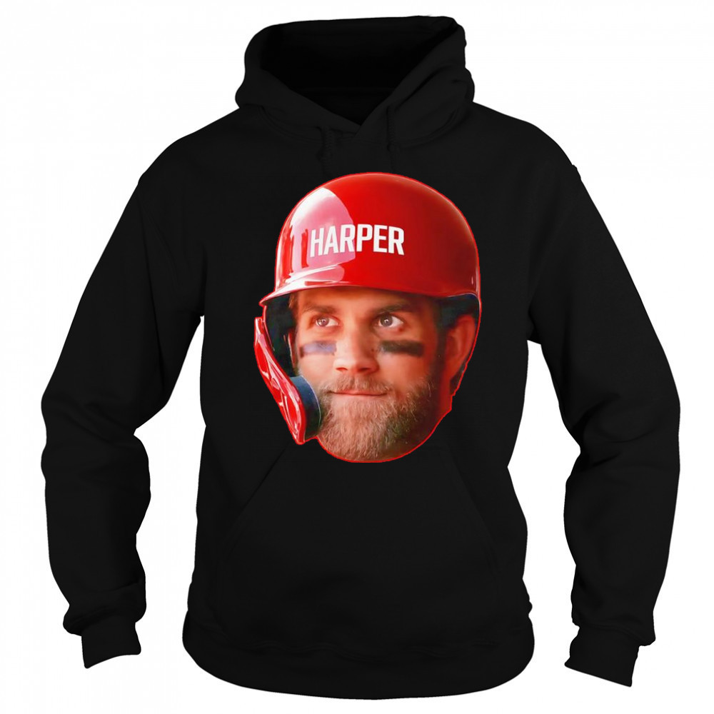 Bryce Harper head in the game shirt Hoodie