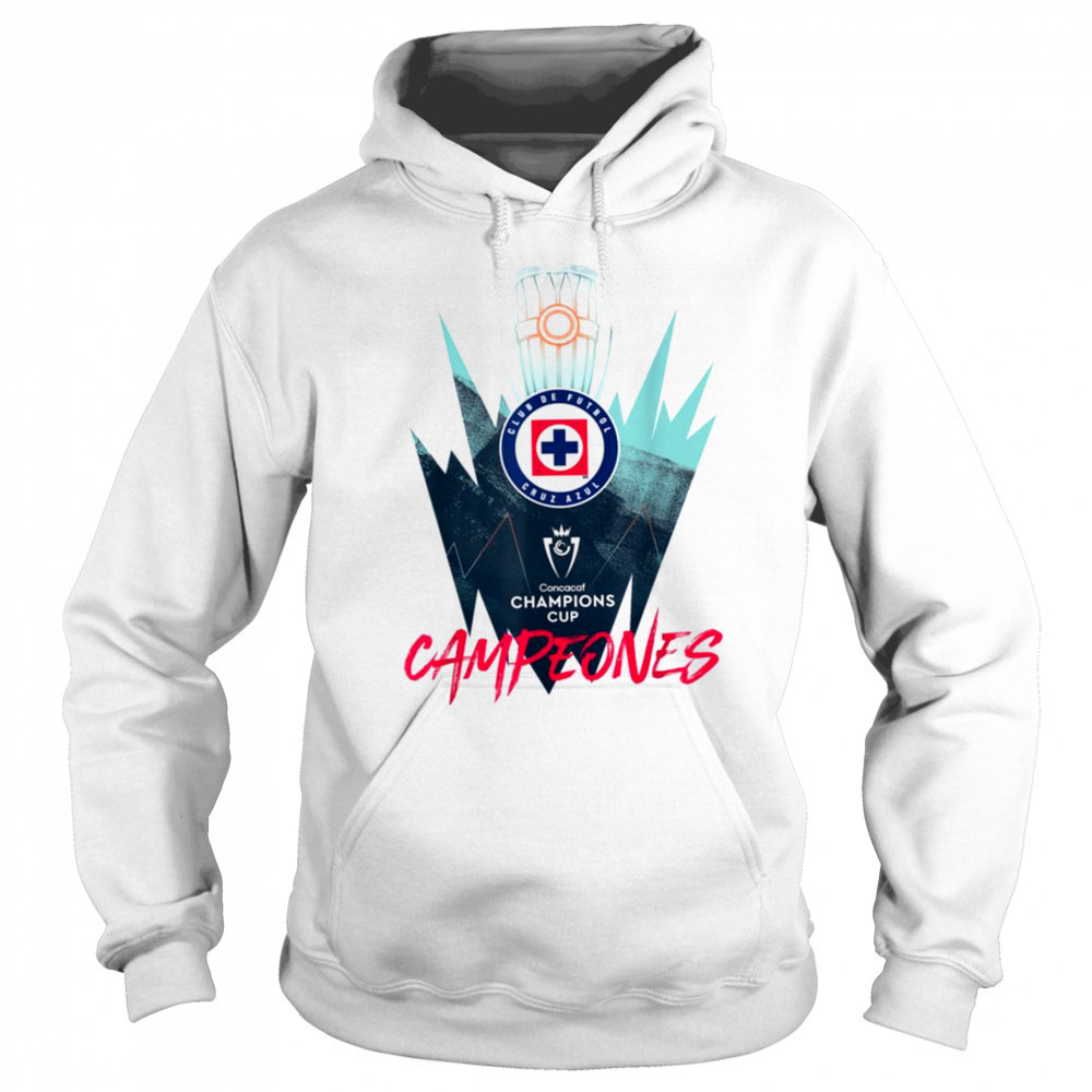 Cruz Azul Campeones T Shirt Hoodie