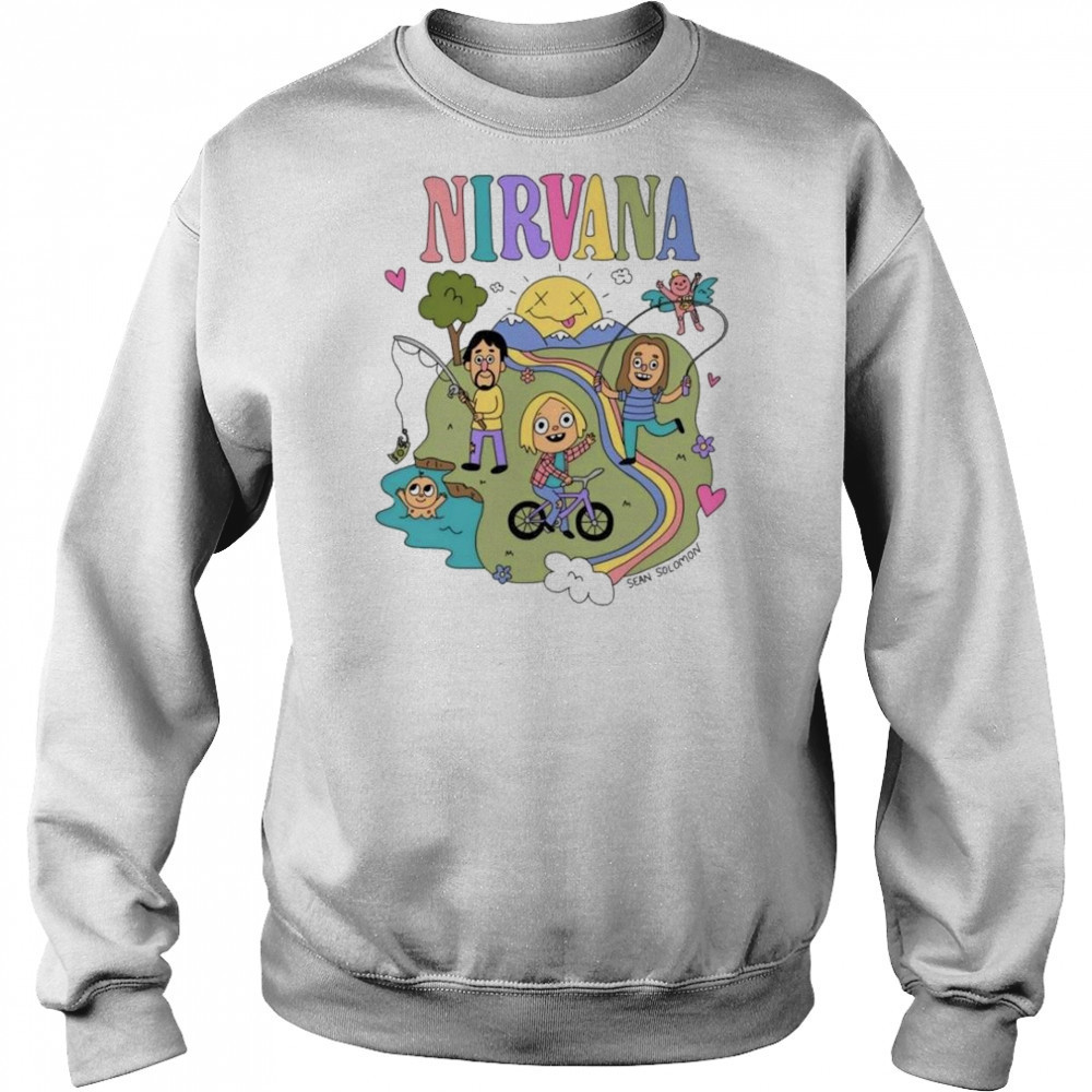 Die 9 Times Merch Nirvana Sean Solomon Shirt Sweatshirt