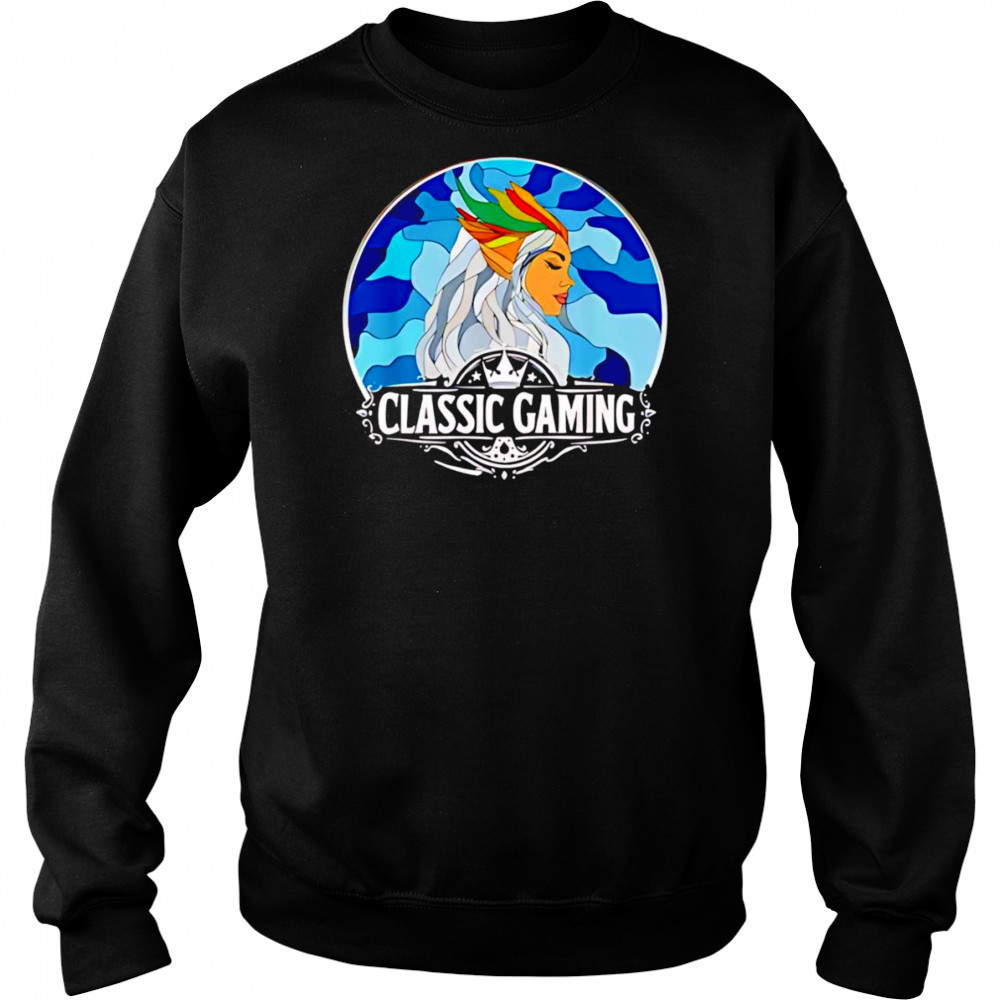 Elven Maid classic gaming shirt Sweatshirt