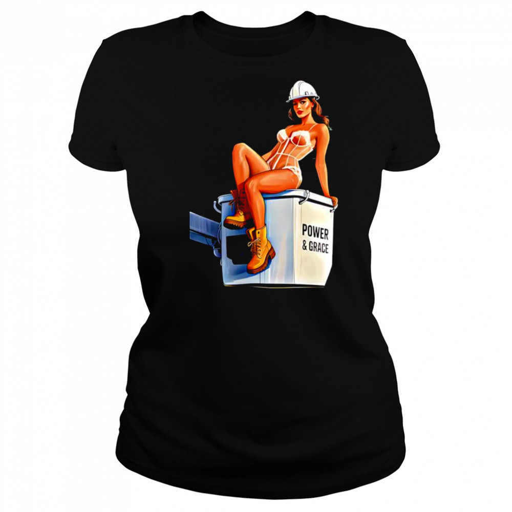 Girl Sexy Power And Grace shirt Women's T-shirt