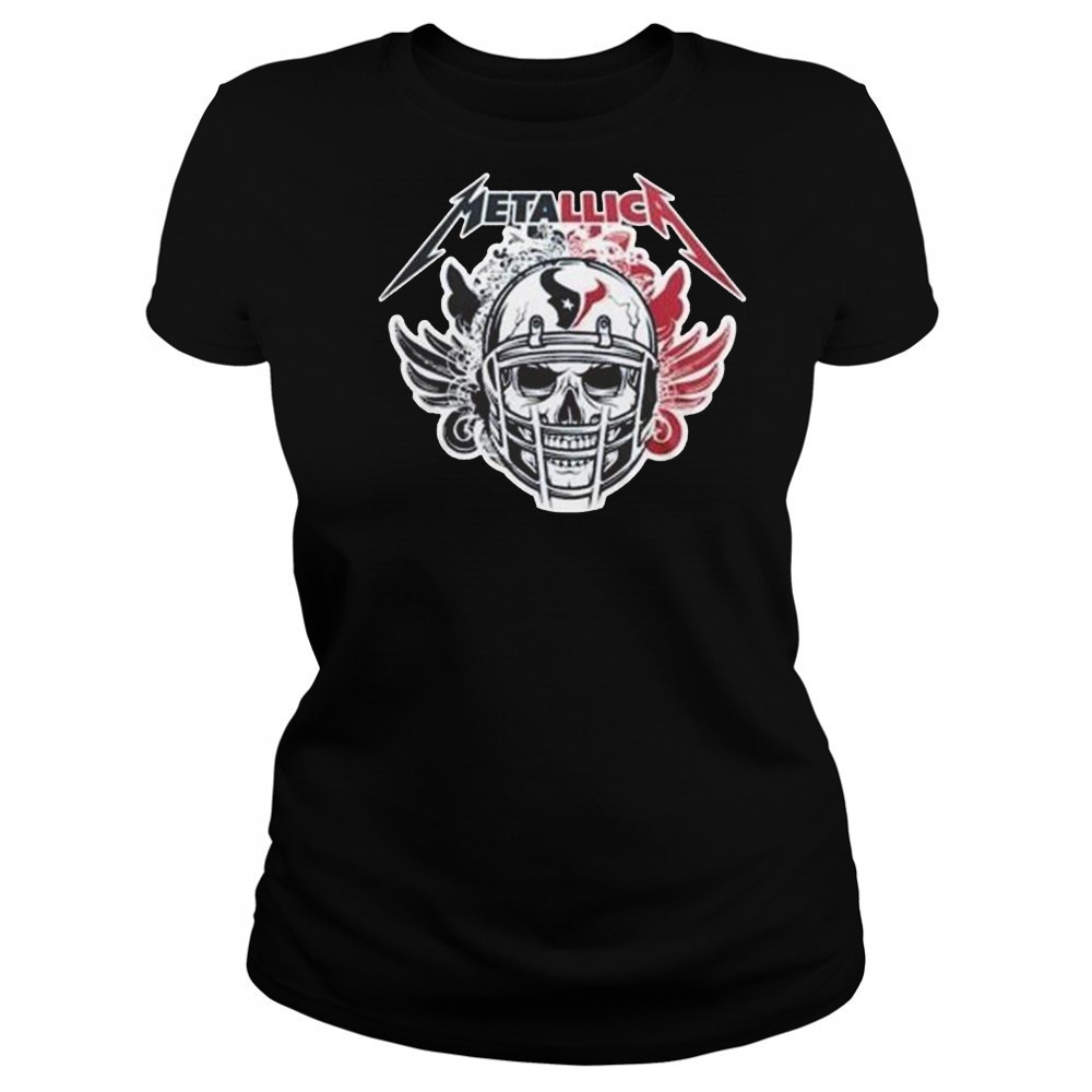 Houston Texans x Skull Metallica M72 Tour TAKEOVER Shirt Women's T-shirt