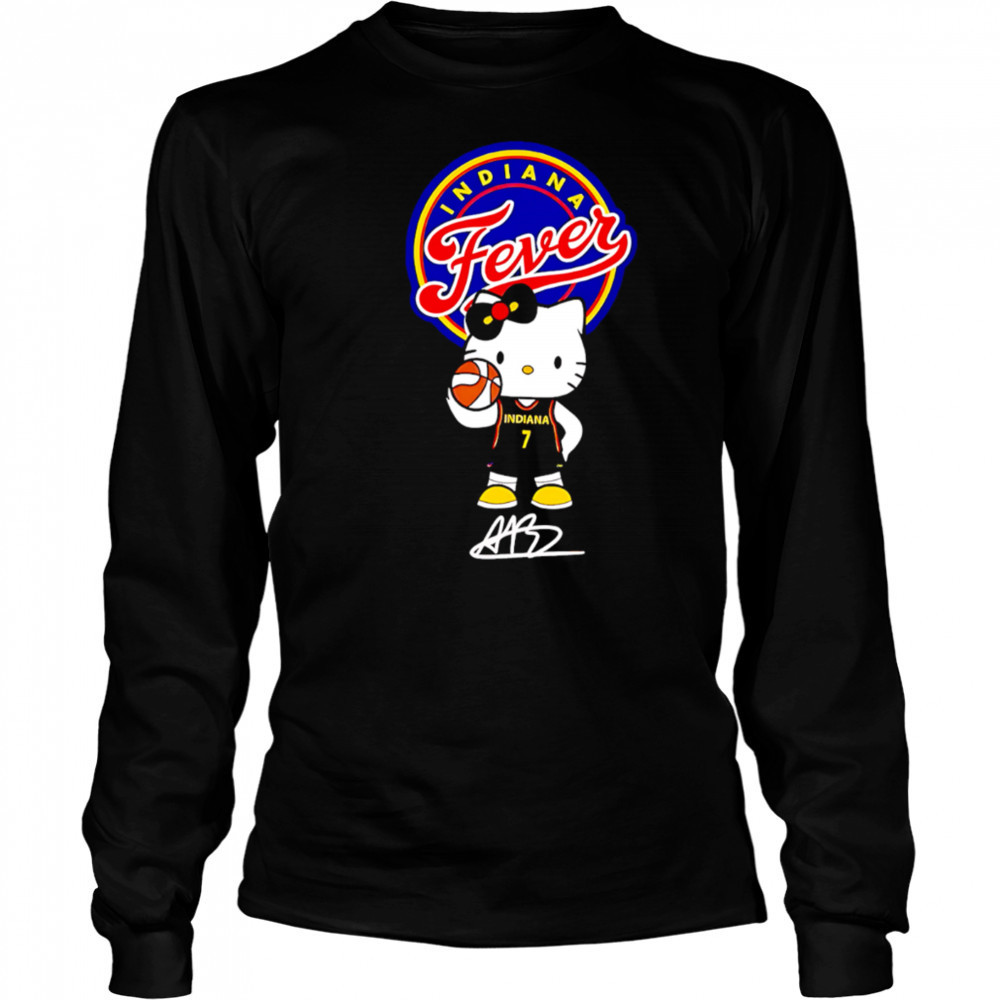 Indiana Fever Boston Hello Kitty Signature shirt Long Sleeved