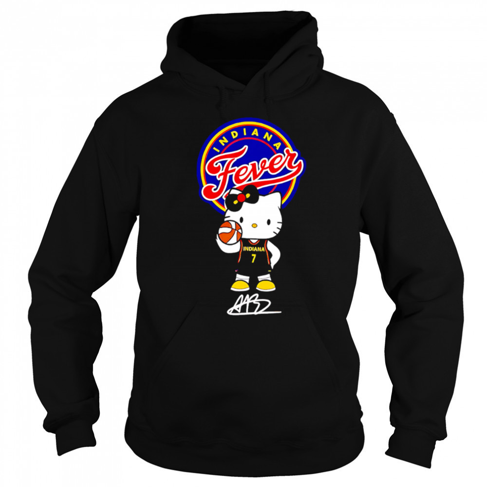 Indiana Fever Boston Hello Kitty Signature shirt Hoodie